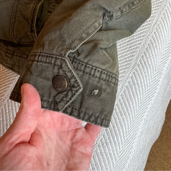 Levi's Men's Sherpa Lined Hooded Canvas Trucker Work Chore Jacket Size XL - Picture 5 of 15